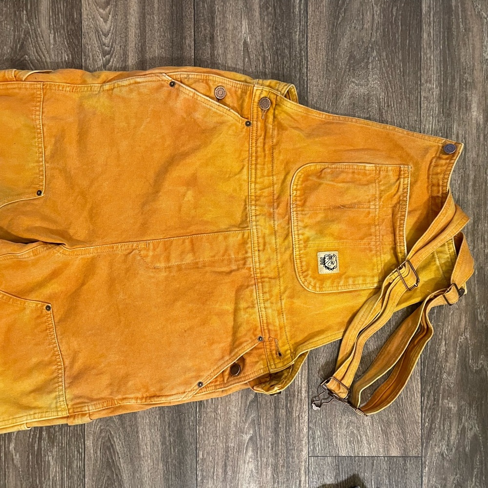 Men's Orange Overalls